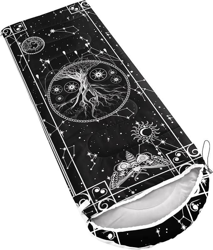 CVHOUSE Camping Sleeping Bags,3 Season Warm & Cool Weather,Lightweight,Waterproof Sleeping Bags for Adults & Kids,Traveling,and Outdoors,Camping Gear Equipment