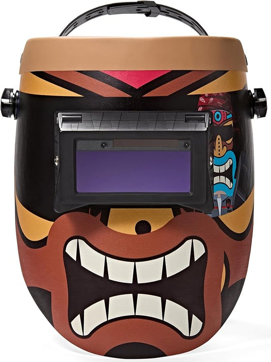 Auto Darkening Welding Helmet - Flip Up Lens, Lightweight, Shade #4/9-13 (Mohave)