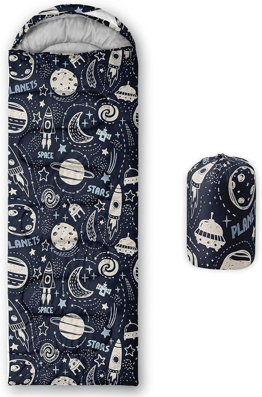 QOOMO Camping Sleeping Bags,3 Season Warm & Cool Weather,Lightweight,Waterproof Sleeping Bags for Adults & Kids,Traveling,and Outdoors,Camping Gear Equipment