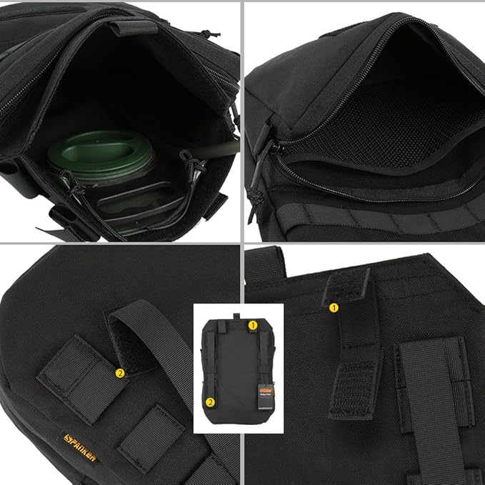 EXCELLENT ELITE SPANKER Tactical MOLLE Hydration Pack for 3L Hydration Water Bladder Molle Vest Accessory