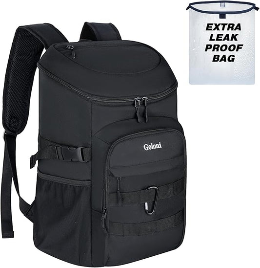 Cooler Backpack Insulated Leak Proof,Small Soft Coolers Bag for Men and Women Camping,Travel,Beach,Hiking,Picnic