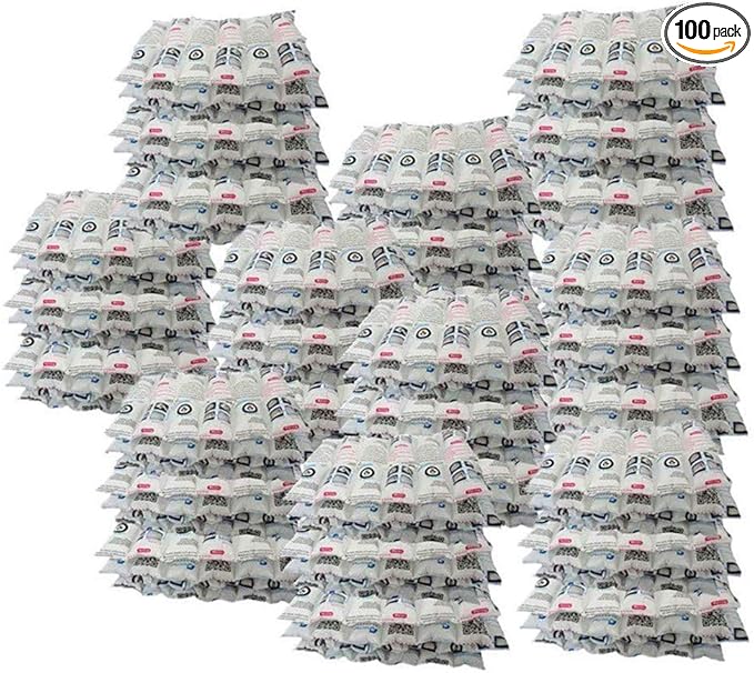 Dry Ice Pack Sheet for Shipping Frozen Food, Reusable Freezer Gel Packs for Coolers, Lunch Box Bag Cold Long Lasting, Cold Shipping Packaging for Mailing perishables 13.3"x 6.5" 2x6 Cells 100 Sheets
