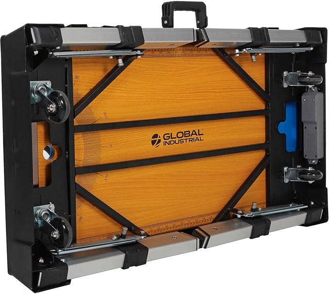 Global Industrial 4-in-1 Portable Workbench with Power Strip