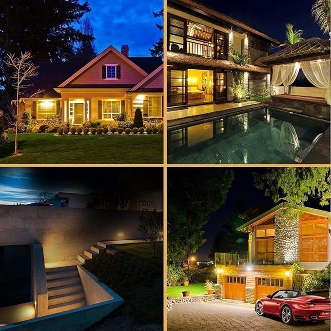 Aootek Solar Lights Outdoor 182 LEDs 2500Lm Solar Motion Sensor Lights IP65 Waterpro of with Wide Anglefor Patio Garden Garage Yard Front Door(2pack)