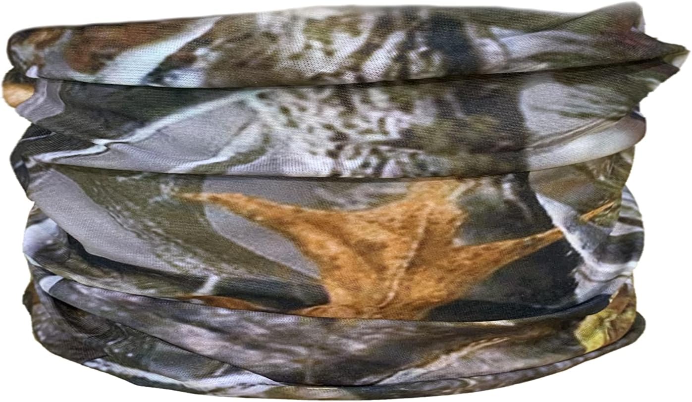 $averPak BodyForge & InsectGuard Permethrin Treated Mosquitoes, Flies, Ticks & More Insect Repellent Tube Bandanna Neck Gaiter Headband (Camouflage)
