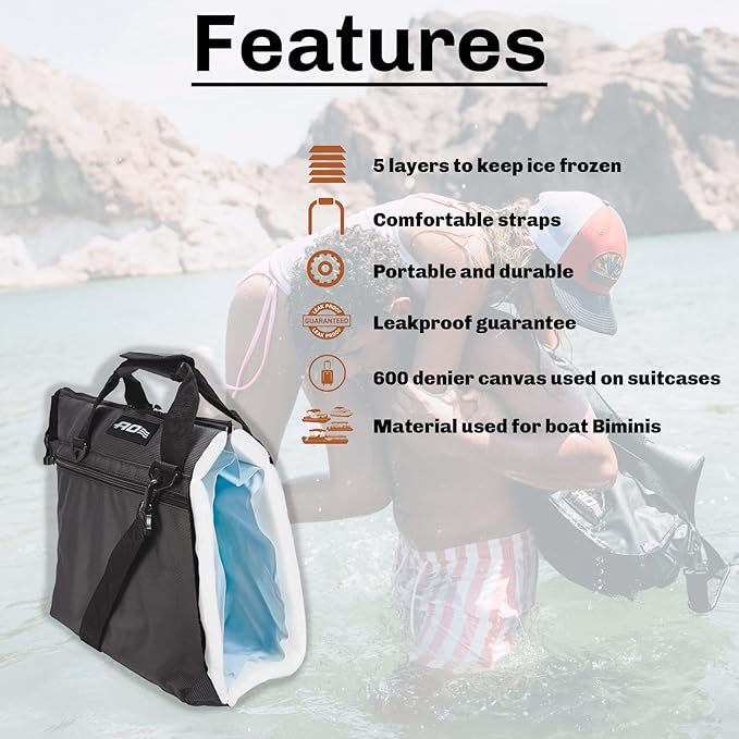 AO Coolers Traveler Original Soft Cooler with High-Density Insulation