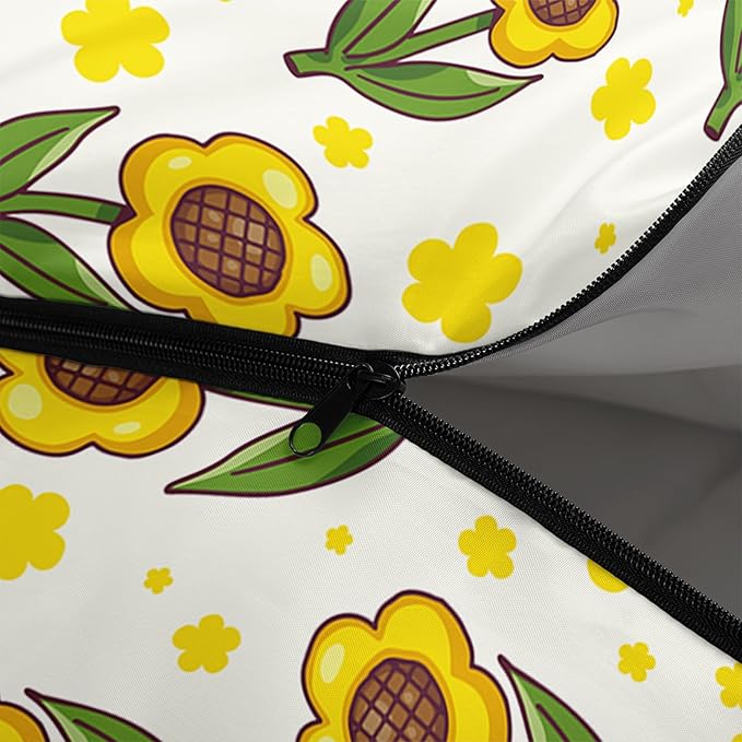 AILONEN Pink Lovely Rabbit Sleeping Bag for Girls Kids Adults,Warm and Cool Weather,Lightweight,Waterproof Backpacking,Cartoon Flowers Printed Bunny Sleeping Bag for Camping