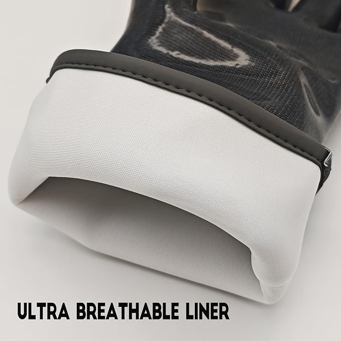 DEYAN Silicone BBQ & Oven Gloves - Food Grade, Heat Resistant Waterproof & Oil Proof Gloves for Grilling, Baking, Frying, Cooking - Long Sleeve & Non-Slip Grip, 1 Pair(Black, 9/L)