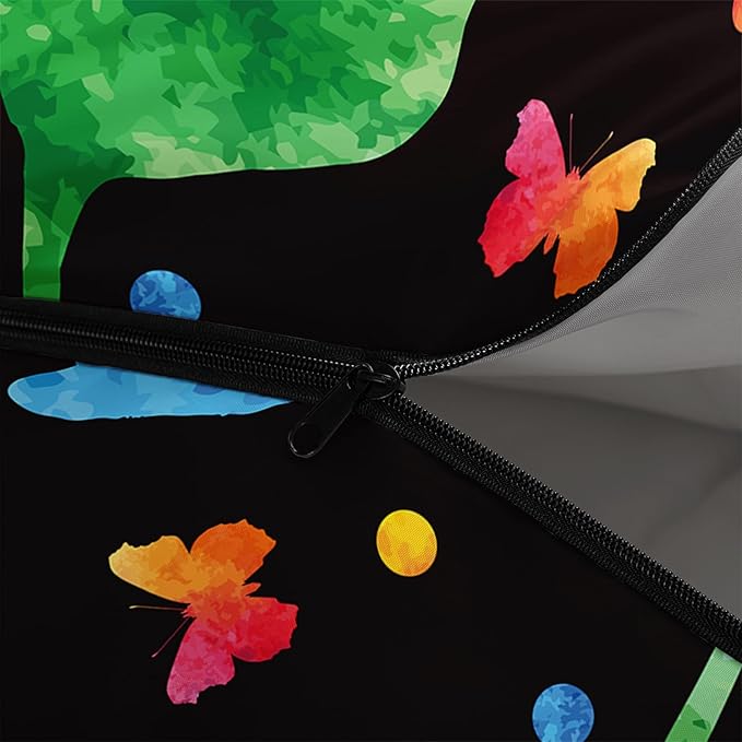 AILONEN Blue Glowing Basketball Sleeping Bag for Kids Boys,Warm and Cool Weather,Lightweight,Waterproof Backpacking,City Theme Ball Sports Sleeping Bag for Camping