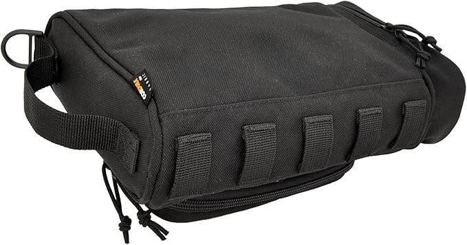 HAZARD 4 Reveille: Rugged Grooming Kit/Heavy-Duty Toiletry Bag - Black, 11.8 x 8.3 x 4.7 inches