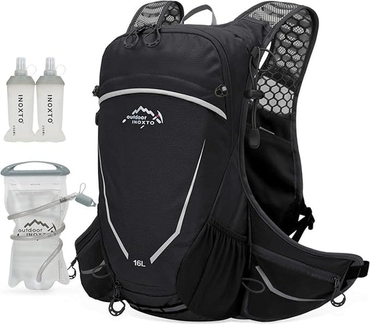 16L Hydration Backpack with Free 2-Liter Water Bladder,The Lightweight Hydration Pack for Cycling, Hiking, Skiing