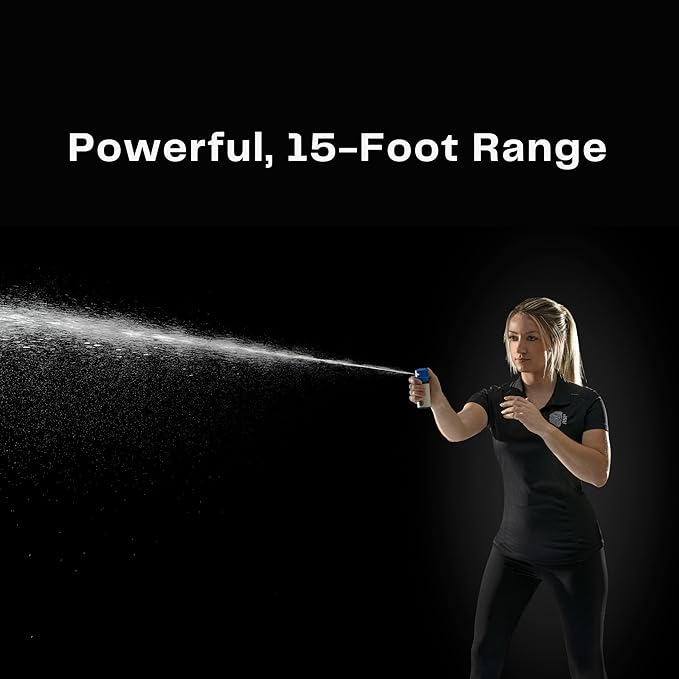 ASP Defender LE Pepper Spray, Self-Defense OC for Law Enforcement Professionals, Professional Grade Personal Defense Equipment, Personal Protection Device, 15-Foot Range