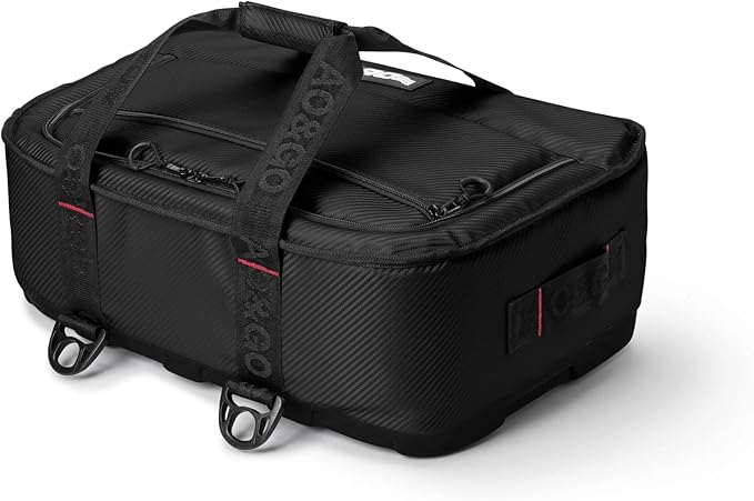 AO Coolers Stow N' Go Cooler, Low-Profile, Leakproof with High-Density Insulation, Holds Ice for 24 Hours, HD Carbon Black, 38 Pack