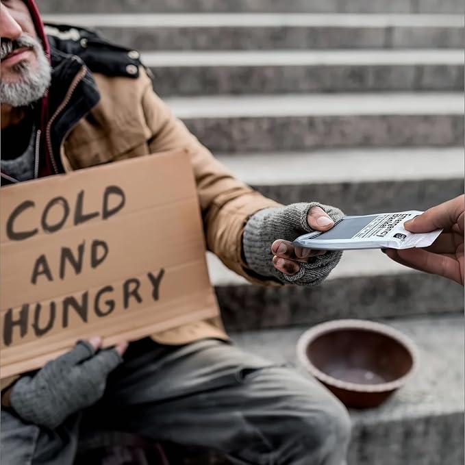 Altland 6 Pack of Emergency Blankets - Heat Reflective Blankets for Winter Survival Kits, Disaster Preparedness, Cold Weather Camping, and Homeless Care Packages