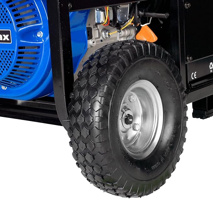 DuroMax XP13000E 13,000-Watt Gas Powered Portable Generator - Electric Start, Whole Home Backup Power, Transfer Switch Ready, RV & Emergency Ready