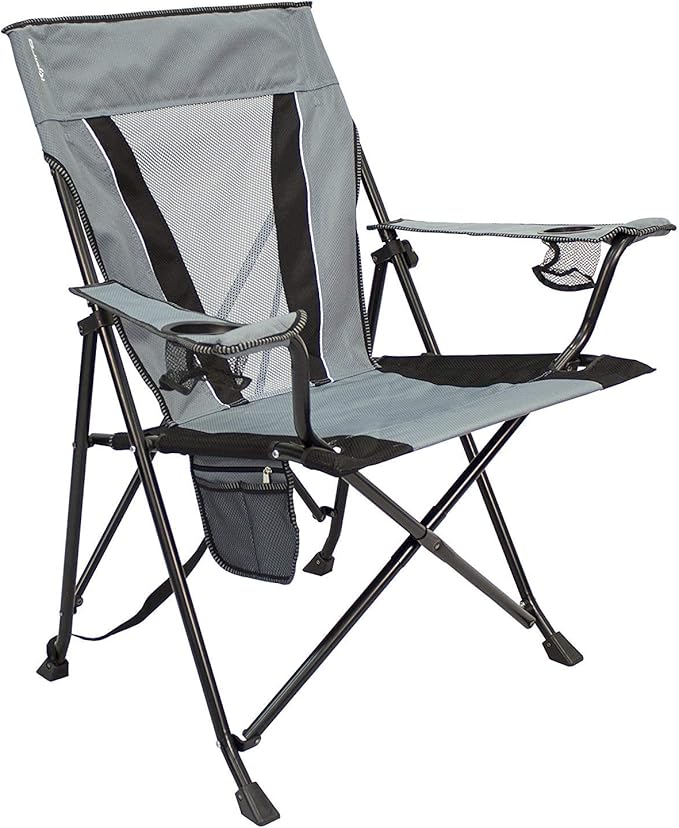 Kijaro XXL Dual Lock Portable Camping Chair - Supports Up to 400lbs - Enjoy The Outdoors in a Versatile Folding Sports & Outdoor Chair