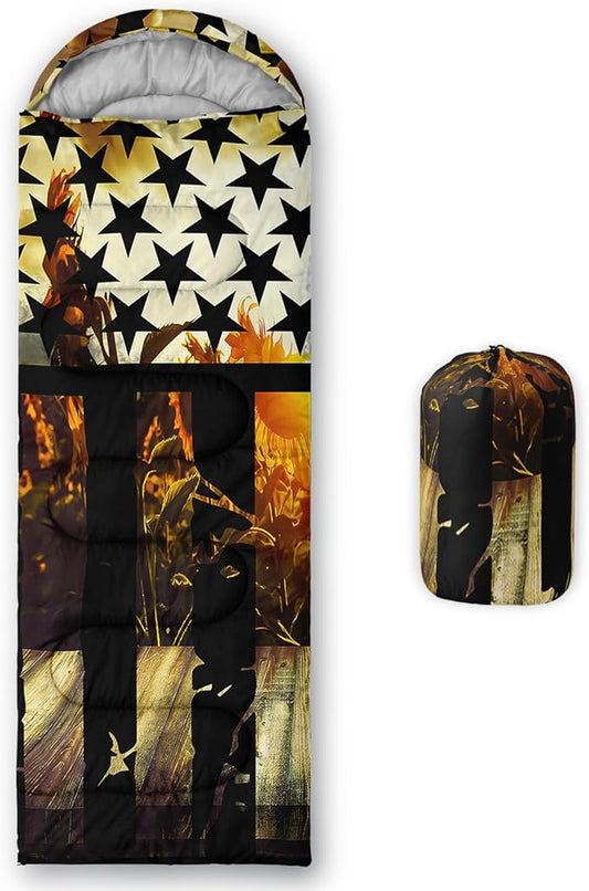 Print sleeping bag,sleeping bags,Outdoor Camping Sleeping Bag，Suitable For Children Boys And Girls Portable,Waterproof,Compact And Lightweight,Great For Outdoor Camping,Backpacking And Hiking