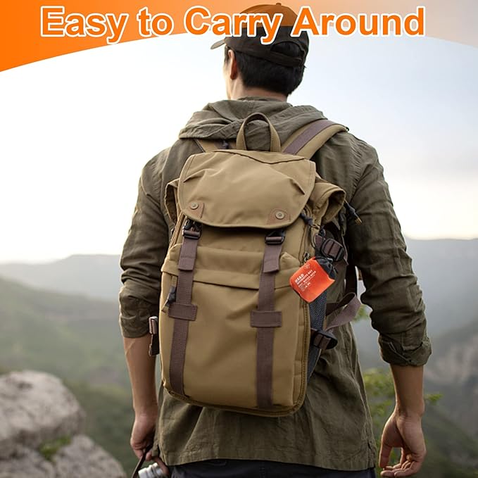 Benvo Mosquito Head Net Mesh, Face Neck Fly Netting Hood from Bugs Gnats Noseeums Screen Net for Any Outdoor Lover- with Carry Bags Fits Most Sizes of Hats Caps (2pcs, Black and Grey, Updated Big Net)