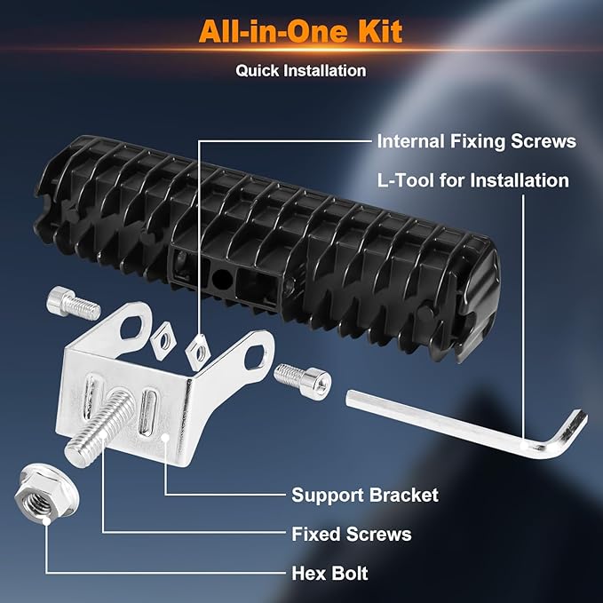 LED Forklift Safety Light - 2 Pack Warehouse Warning Light with Adjustable Mounting Bracket for Truck, AGV Security Indicator Spotlight Brightness (Yellow)