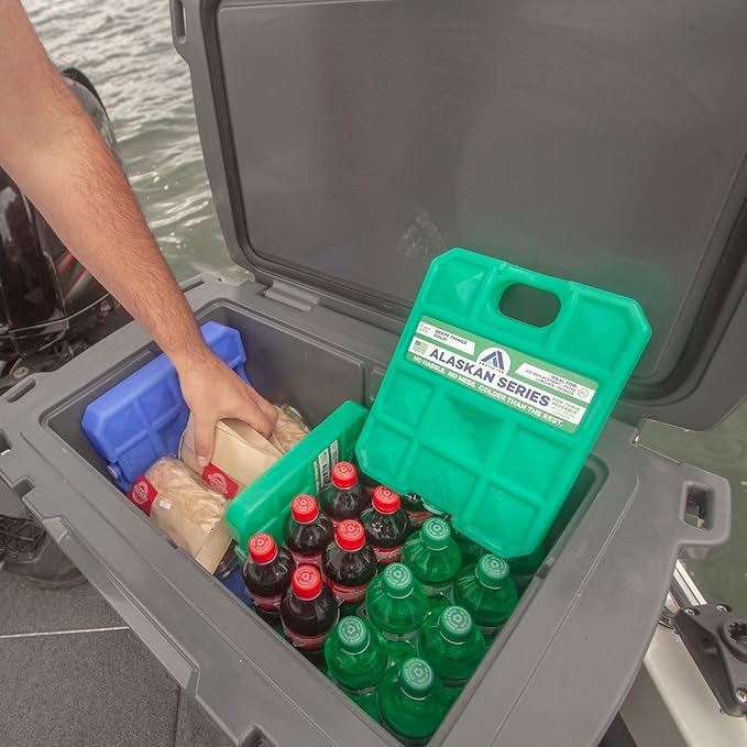 Arctic Ice Alaskan Series Long Lasting Reusable Ice Pack - Freezes at 32° Fahrenheit - Keeps Food & Drinks Cool Without The Risk of Freezing