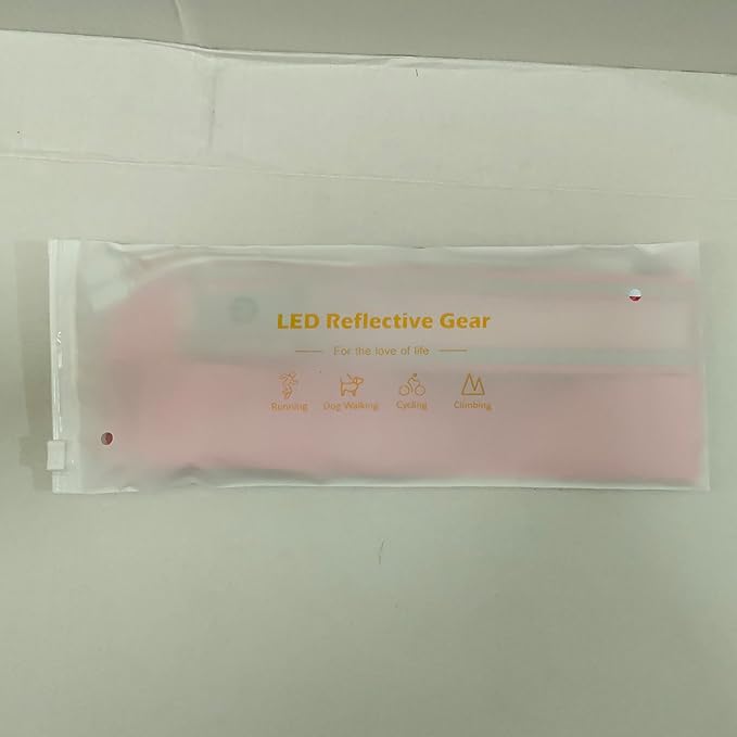 Light Up LED Armband for Running Walking at Night,Reflective Arm Bands for Runners,Rechargeable Jogging Lights,High Visibility Night Running Safety Gear Adjustable Running Women Men Kids