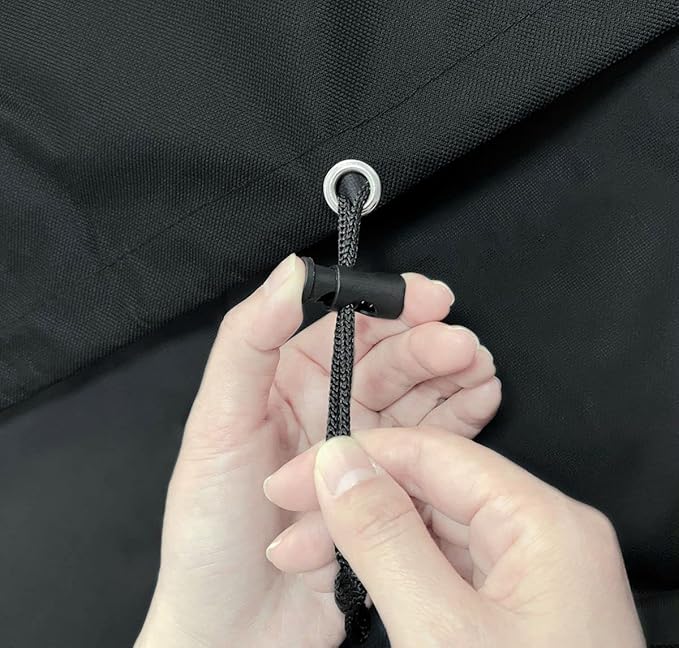 Heavy Duty Grill Cover Compatible with 1813 Blackstone 22inch Tabletop Griddle with Hood Captiva Designs 22‘’ Coleman Roadtrip LX,LXX, LXE, 285 Camping Grills and Smoke Hollow 205 Grill,600D Cover