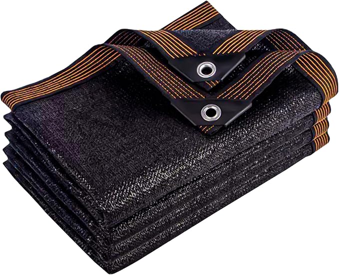 QLOFEI 18x30 FT Shade Cloth for Garden, 80-90% Sunblock Shade Neting Cover with Grommets, Sun Screens for Patio Plants Greenhouse, Shade Sails for Kennel Chicken Coop Pergola Outdoor