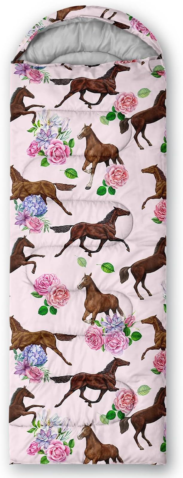 QOOMO Camping Sleeping Bags,3 Season Warm & Cool Weather,Lightweight,Waterproof Sleeping Bags for Adults & Kids,Traveling,and Outdoors,Camping Gear Equipment