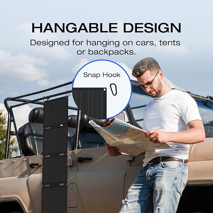 EF ECOFLOW Portable Power Station RIVER 2 with 45W Solar Panel, 256Wh LiFePO4 Battery/ 1 Hour Fast Charging, Up to 600W Output, Solar Generator for Outdoor Camping/RVs/Home Use