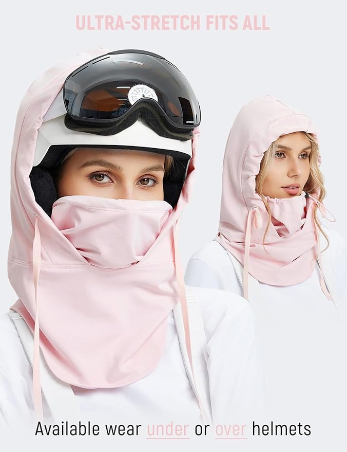 baleaf Balaclava Ski Mask Winter Water Resistant Face Mask for Women Men Cold Weather Gear Skiing Snowboarding Neck Gaiter