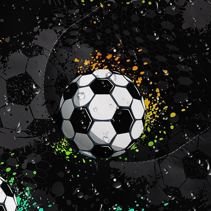 AILONEN Blue Glowing Basketball Sleeping Bag for Kids Boys,Warm and Cool Weather,Lightweight,Waterproof Backpacking,City Theme Ball Sports Sleeping Bag for Camping