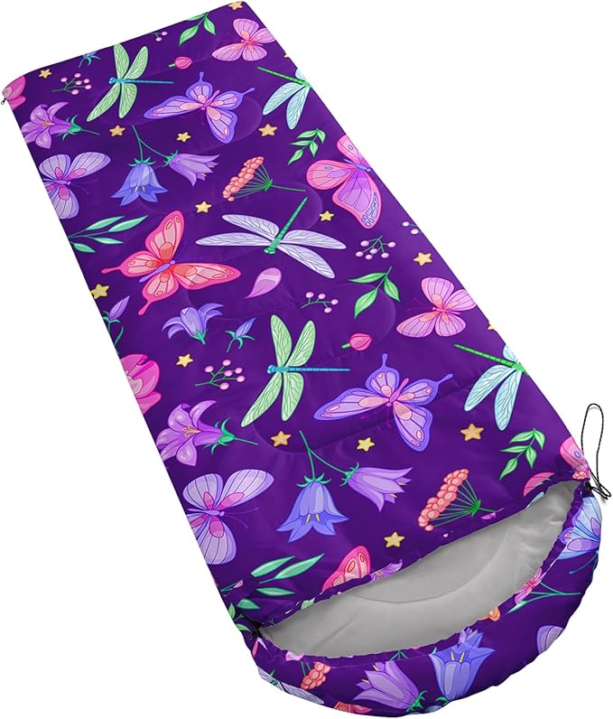 QOOMO Camping Sleeping Bags,3 Season Warm & Cool Weather,Lightweight,Waterproof Sleeping Bags for Adults & Kids,Traveling,and Outdoors,Camping Gear Equipment