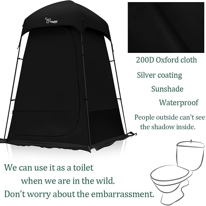 Outdoor Shower Tent Changing Room Privacy Portable Camping Shelters