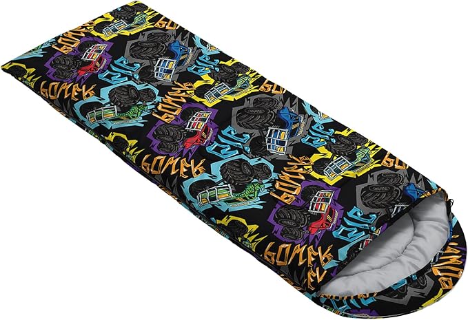 QOOMO Camping Sleeping Bags,3 Season Warm & Cool Weather,Lightweight,Waterproof Sleeping Bags for Adults & Kids,Traveling,and Outdoors,Camping Gear Equipment