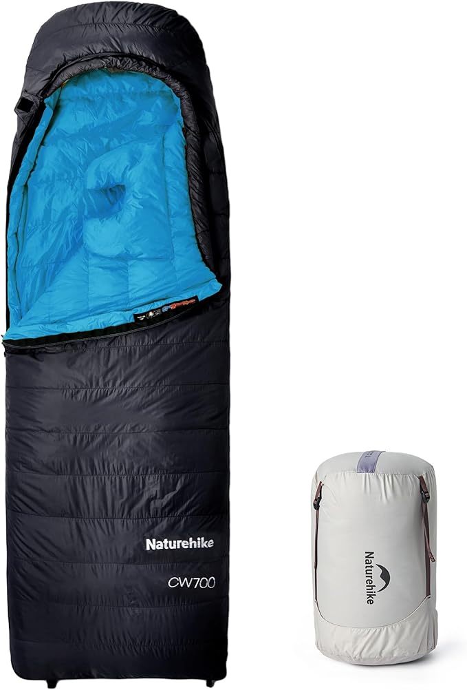 Naturehike 0 Degree Ultralight Down Sleeping Bag for Adults, 650FP Backpacking Cold Weather Sleeping Bag with RDS Down, 28.9℉ for Camping, Hiking, 2025 Model