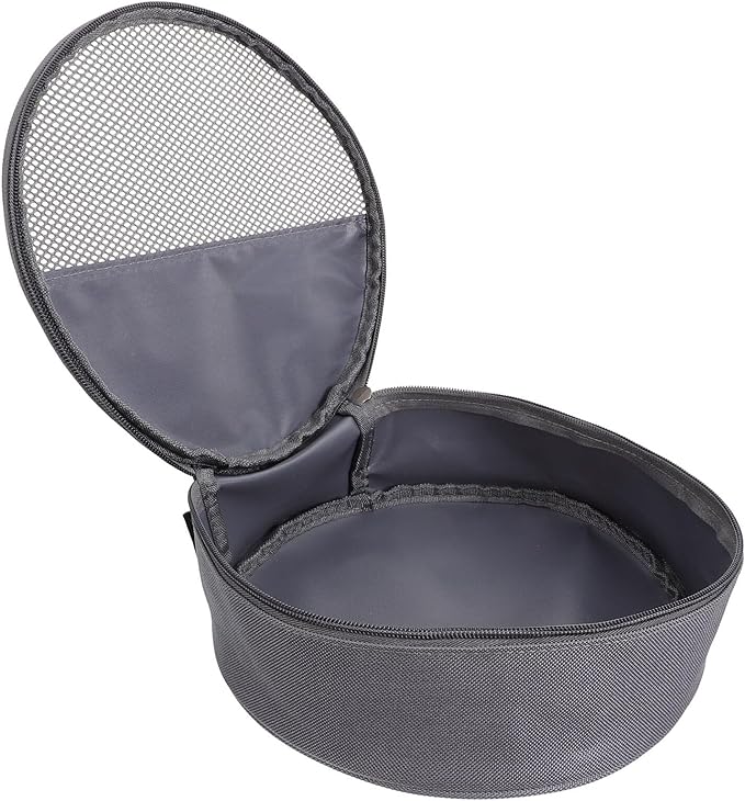 SUPVOX Camping Dish Storage Bag: Portable Tableware Organizer - Large Capacity Oxford Cloth with Mesh - Cookware Carrier for Outdoor Picnic and Travel