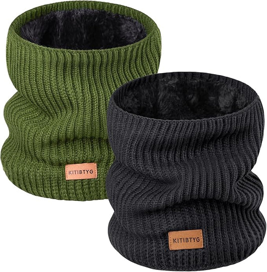 Winter Neck Gaiters & Ski Mask,Winter Fleece Neck Warmer Face for Men &Women Windproof Gift