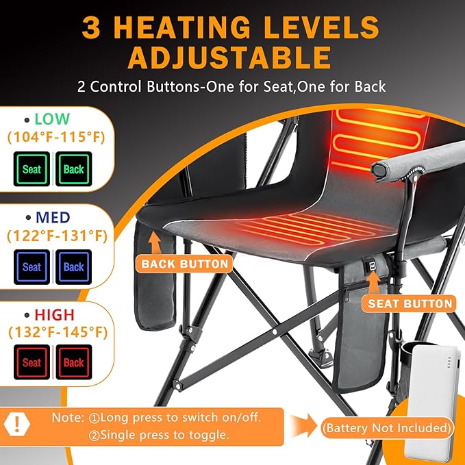 Homcosan Portable Camping Chair