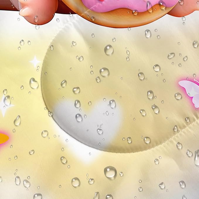 AILONEN Pink Lovely Rabbit Sleeping Bag for Girls Kids Adults,Warm and Cool Weather,Lightweight,Waterproof Backpacking,Cartoon Flowers Printed Bunny Sleeping Bag for Camping