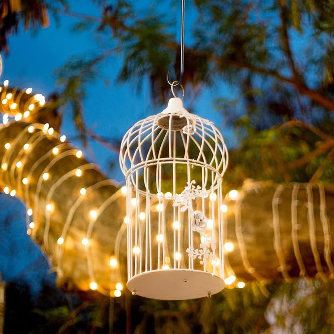 3 Pack 36 Inch Large S Hooks for Hanging Plants Black Metal Plant Hanger Long Tree Hooks Plant Hooks Outdoor Hanging Hooks for Tree Branch, Bird Feeder, Basket, Lantern Indoor Closet Garden