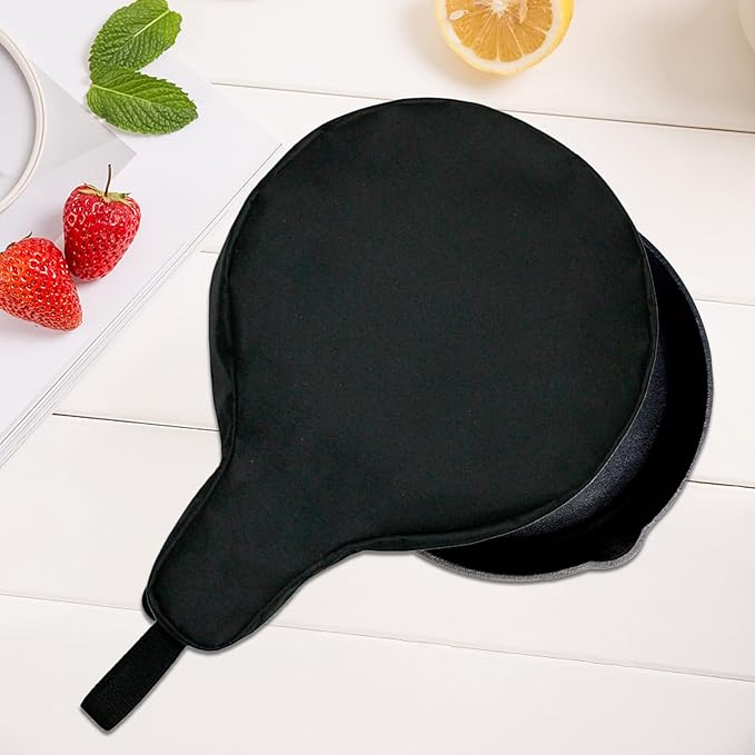 Cast Iron Camping Skillet Bag for 8'' 10'' 12'' Skillets, Skillet Pan Storage Bag Water Resistant Frying Pan Bag with Hanging Loop, Lightweight Skillet Bag for Camping Outdoors,1pcs