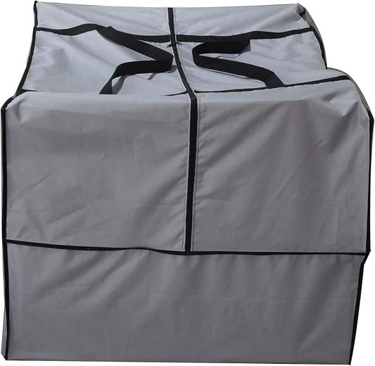 Outdoor Square Cushion/Cover Storage Bag, Protective Zippered Storage Bags with Handles, 32''L x 32''W x 24''H