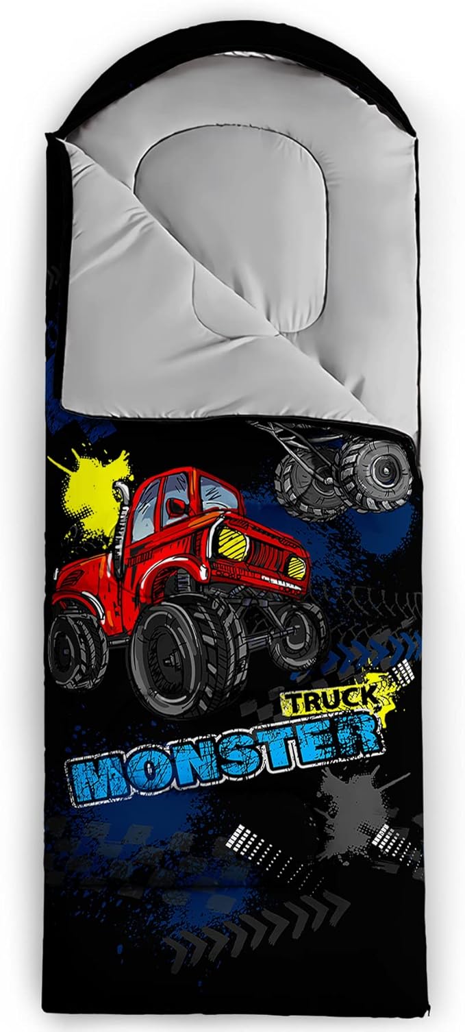 QOOMO Camping Sleeping Bags,3 Season Warm & Cool Weather,Lightweight,Waterproof Sleeping Bags for Adults & Kids,Traveling,and Outdoors,Camping Gear Equipment