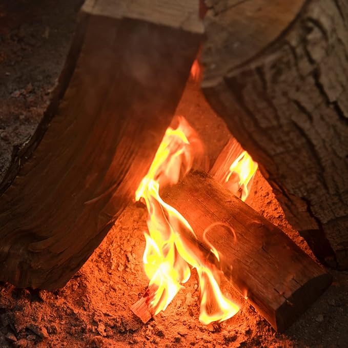 BILLY BUCKSKIN HOME & BEAUTY Buckskin Co.Fatwood Fire Starter Sticks Start a Fire with just 2 Sticks Firestarters for Indoor Fireplace Works in Any Weather Conditions Natural Fire Starters 2lb Bag