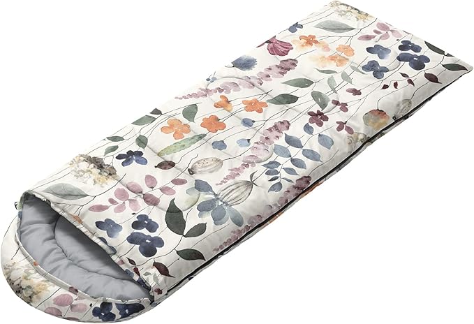 Sleeping Bags for Adults and Kids Backpacking Camping Sleeping Bags for Girls and Boys Lightweight Waterproof Cold/Warm Sleeping Bag for Season Camping Essentials Outdoor Travel with Compression Bags