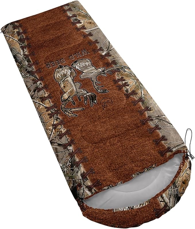 CVHOUSE Camping Sleeping Bags,3 Season Warm & Cool Weather,Lightweight,Waterproof Sleeping Bags for Adults & Kids,Traveling,and Outdoors,Camping Gear Equipment