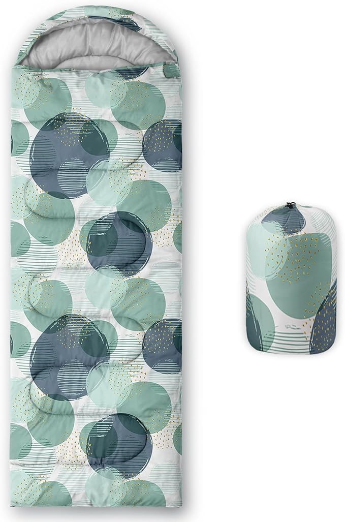 Kids Sleeping Bag for Boys Girls,3D Basketball Print-Lightweight Warm Portable Outdoor Indoor-Waterproof Cold Weather Resistant Sleeping Bag for Camping Hiking