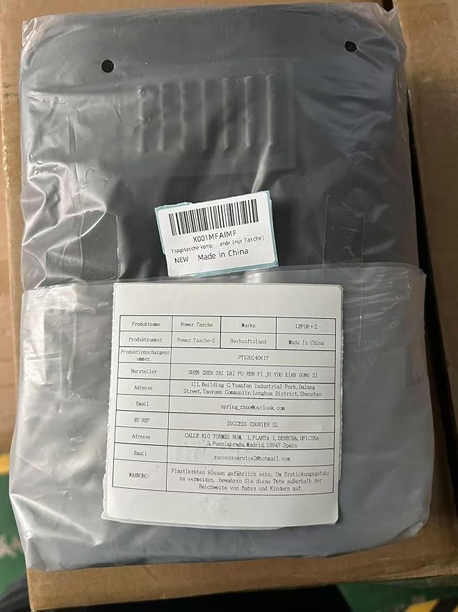 Carrying Case Compatible with Jackery Explorer 240/300/160/GOLABS R300/Anker 521 Portable Power Station,Waterproof Travel Storage Bag with Multiple Pockets for Charging Cable and Accessories(Bag Only)