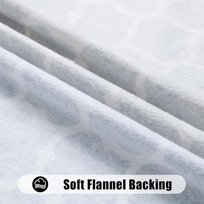 Smiry Rectangle Picnic Table Cover, Waterproof Elastic Fitted Camping Tablecloths for 4 Foot Tables, Wipeable Flannel Backed Vinyl Tablecloth Protector for Indoor, Outdoor (Coffee, 30x48 Inches)