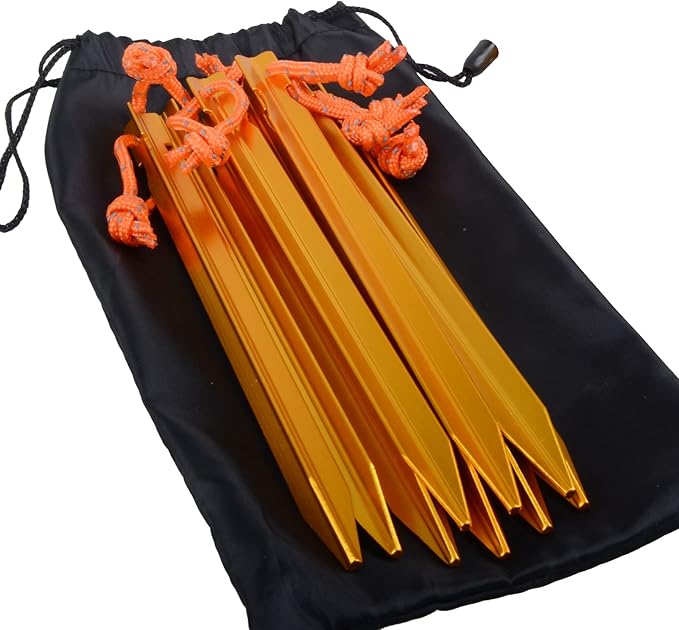 Azarxis Reflective Cord Pack Tent Guyline Rope High-Strength Lightweight with Aluminum Cord Adjuster for Tying Down Tarps, Camping Tent, Outdoor Packaging